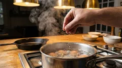 Varför tillsätter man salt när man kokar ägg, och finns det någon mening med det?